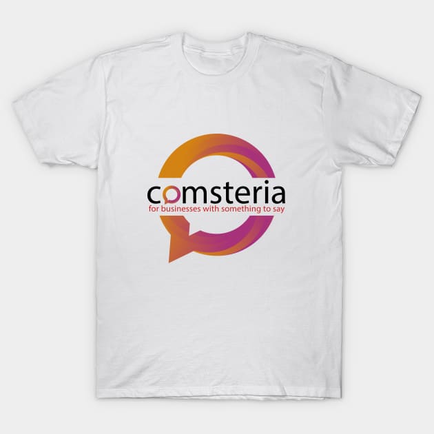 Comsteria - Something To Say Logo T-Shirt by Comsteria